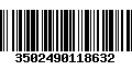 Código de Barras 3502490118632