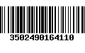 Código de Barras 3502490164110