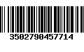 Código de Barras 3502790457714