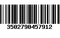 Código de Barras 3502790457912