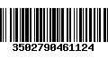 Código de Barras 3502790461124