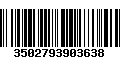 Código de Barras 3502793903638