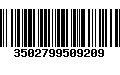 Código de Barras 3502799509209