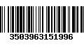 Código de Barras 3503963151996