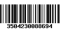 Código de Barras 3504230088694