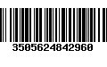 Código de Barras 3505624842960