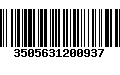 Código de Barras 3505631200937