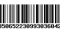 Código de Barras 350652230993036042