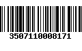 Código de Barras 3507110008171