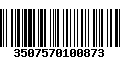 Código de Barras 3507570100873