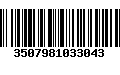 Código de Barras 3507981033043