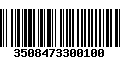 Código de Barras 3508473300100