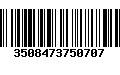 Código de Barras 3508473750707