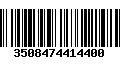 Código de Barras 3508474414400