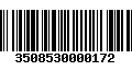 Código de Barras 3508530000172