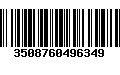 Código de Barras 3508760496349