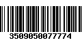 Código de Barras 3509050077774