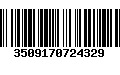 Código de Barras 3509170724329