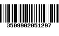 Código de Barras 3509902051297