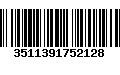 Código de Barras 3511391752128