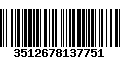 Código de Barras 3512678137751