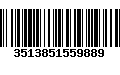 Código de Barras 3513851559889