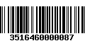 Código de Barras 3516460000087