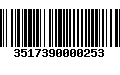 Código de Barras 3517390000253