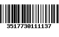 Código de Barras 3517730111137