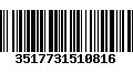 Código de Barras 3517731510816