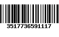 Código de Barras 3517736591117