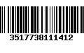 Código de Barras 3517738111412