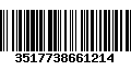 Código de Barras 3517738661214