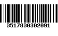 Código de Barras 3517830302091