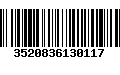 Código de Barras 3520836130117