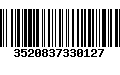 Código de Barras 3520837330127