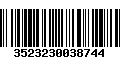 Código de Barras 3523230038744