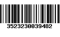 Código de Barras 3523230039482