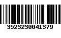 Código de Barras 3523230041379