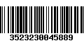 Código de Barras 3523230045889