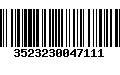 Código de Barras 3523230047111