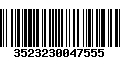 Código de Barras 3523230047555