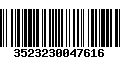 Código de Barras 3523230047616