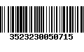 Código de Barras 3523230050715