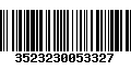 Código de Barras 3523230053327