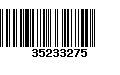 Código de Barras 35233275