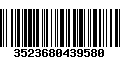 Código de Barras 3523680439580