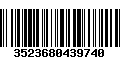 Código de Barras 3523680439740