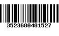 Código de Barras 3523680481527