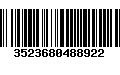 Código de Barras 3523680488922